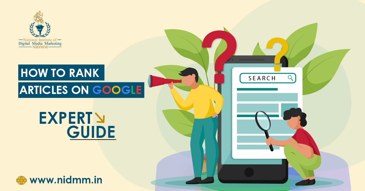 How to rank articles on Google