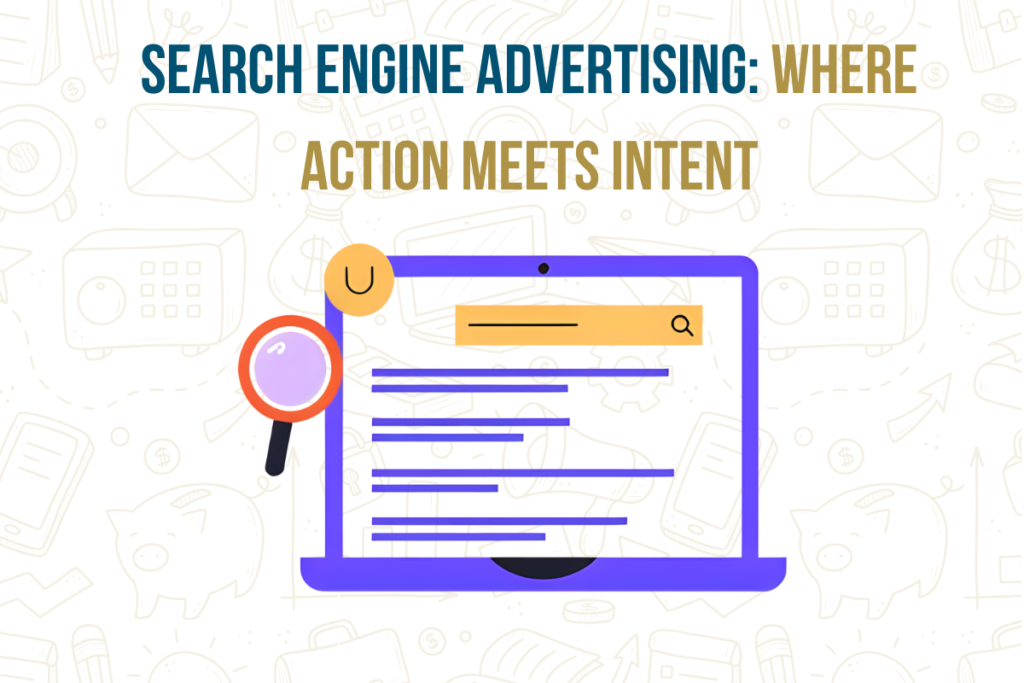 Search engine advertising example where action meets intent